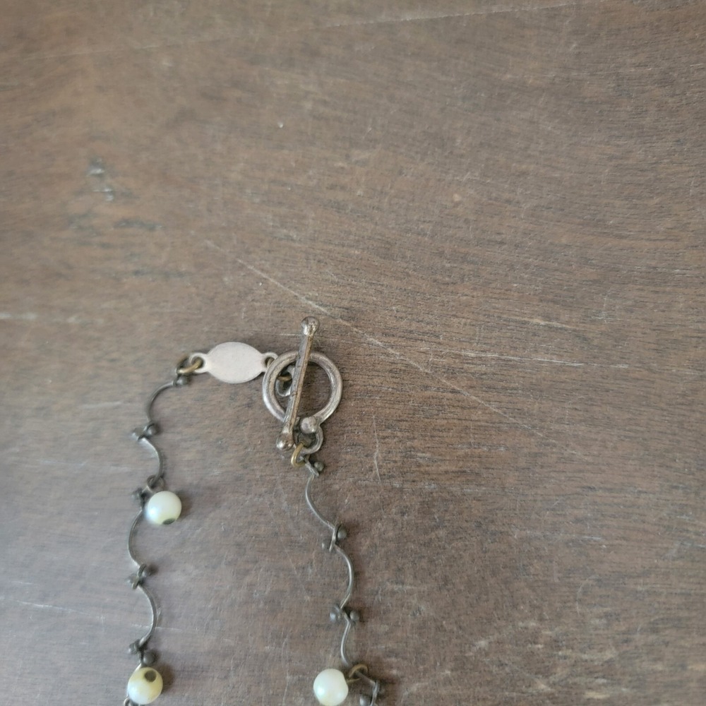 Vintage Carolee Choker Necklace - Faux Pearls. - Picture 4 of 5